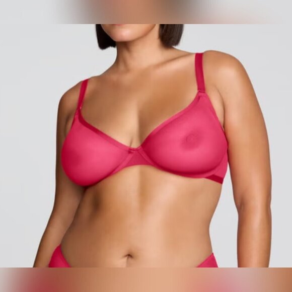 CUUP The Plunge - Mesh Unlined Bra - Picture 2 of 2